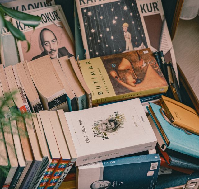 Free stock photo of abundance, book bindings, box